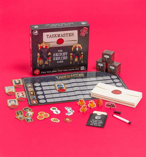taskmaster secret series game
